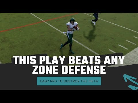 Madden 23 Zone Beater: Gun Tight Y Off - TE Corner