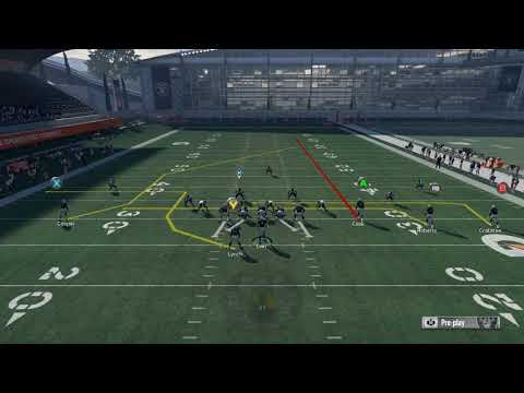 Madden 18: Gun Trey Open Offset - Y Corner