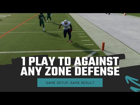 This Money Play Beats Every Zone Defense In Madden 23