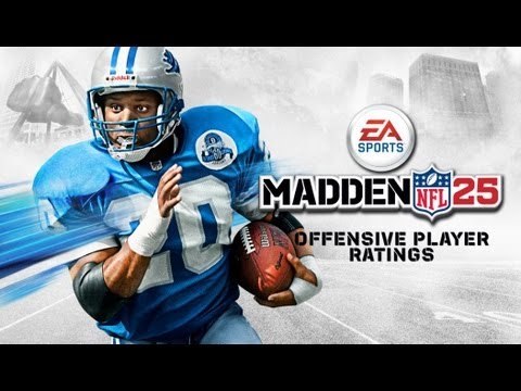 Madden 25 Top 5 Offensive Player Ratings