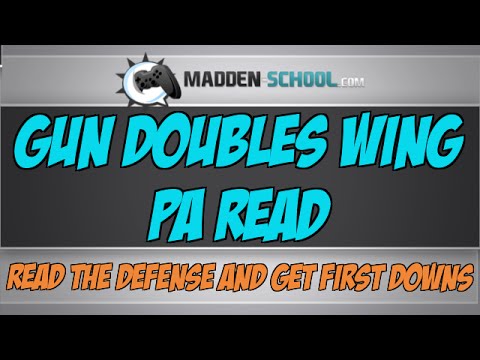 Madden NFL 15 Guides: Gun Doubles Wing - PA Read