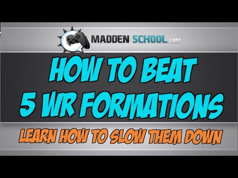 Madden NFL 15 How To Beat 5 WR Formations