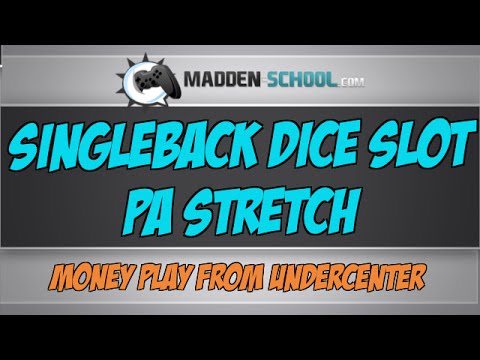 Madden NFL 15 Strategy - Singleback Dice Slot PA Strech