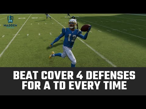 Beat Any Cover 4 Defense In Madden 22 For A Touchdown Every Time