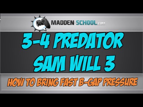 Madden 15: 3-4 Predator - Will Fire 3 Seam