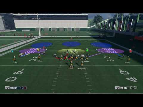 Madden 18 Blitz With Good Coverage: 3-4 Odd - Will Buck 3 Press