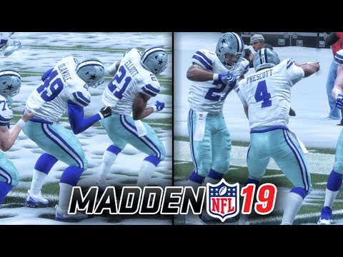 MADDEN 19 OFFICIAL GAMEPLAY! CHOOSING CELEBRATIONS (TEAM, SPIKE, SIGNATURE, DANCE, SWAGGER) Ep. 1