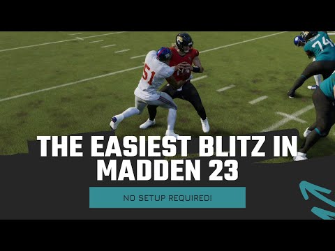 Easy Madden 23 Blitz Scheme from Nickel 2-4 DBL Mug