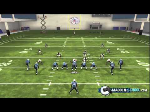 Madden 13 Tips: Singleback Snugs Flip - Z Option