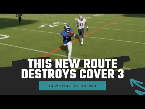 This New Route In Madden 23 Destroys Cover 3 Defenses