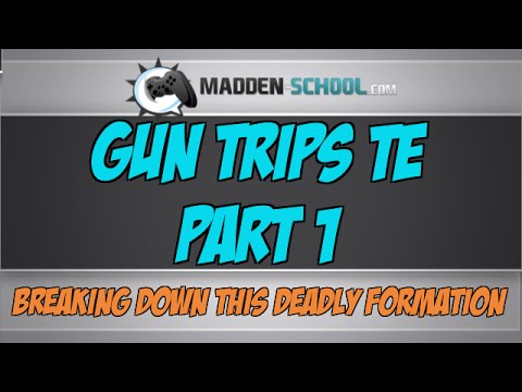 Madden NFL 15 Man Beaters: Gun Trips TE Scheme Part 1