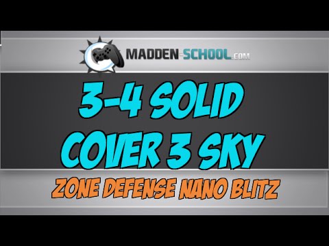 Madden 15 Nano Blitz: 3-4 Solid Cover 3 Sky