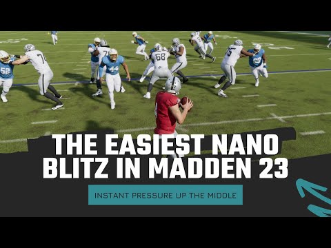 The Easiest Nano Blitz In Madden 23: 3-4 Odd Defensive Scheme