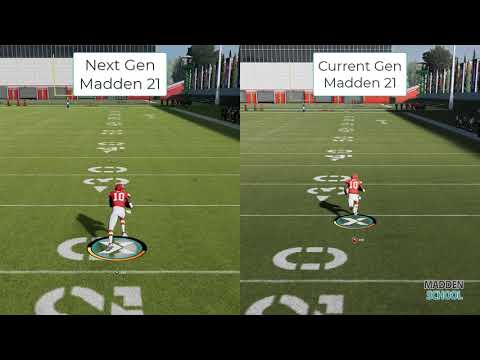 Madden 21 Current Gen Vs Next Gen Player Speed Test