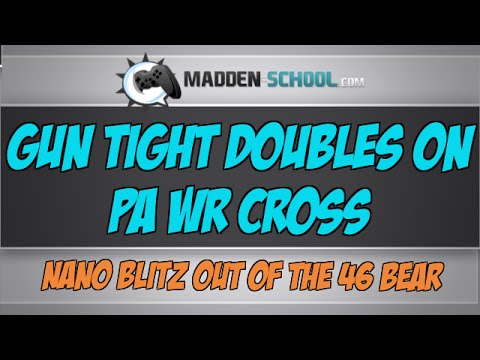 Madden 15 Cover 3 Beater: Gun Tight Doubles On - PA WR Cross