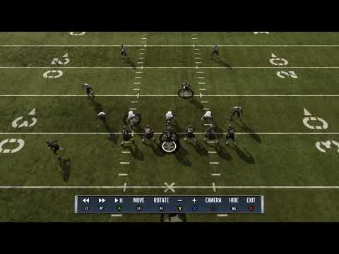 Madden 19: Singleback Y Trips - Double China
