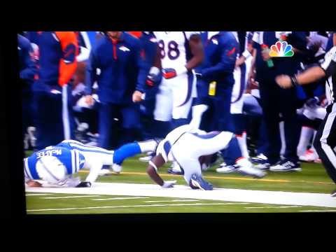 Pat McAfee hits Trindon Holliday