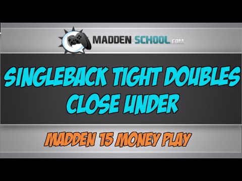 Madden 15: Singleback Tight Doubles - Close Under