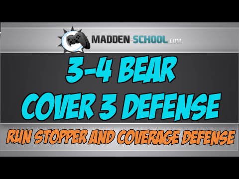 Madden 15 Tips: 3-4 Bear Cover 3 Defense