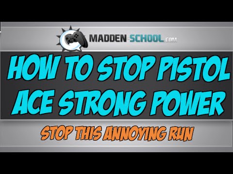 How To Stop Pistol Ace Strong Power in Madden 15