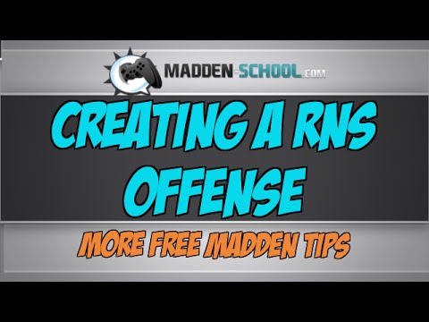 Madden 15: Creating a RnS Offense