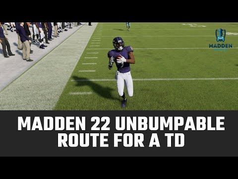 Madden 22 Unbumpable Route Resulting In A 1 Play TD