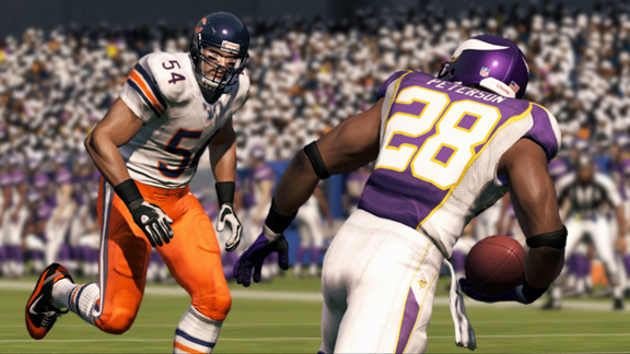 Screenshots from Madden 13