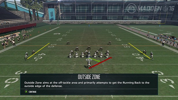 madden 16 skills trainer outside run