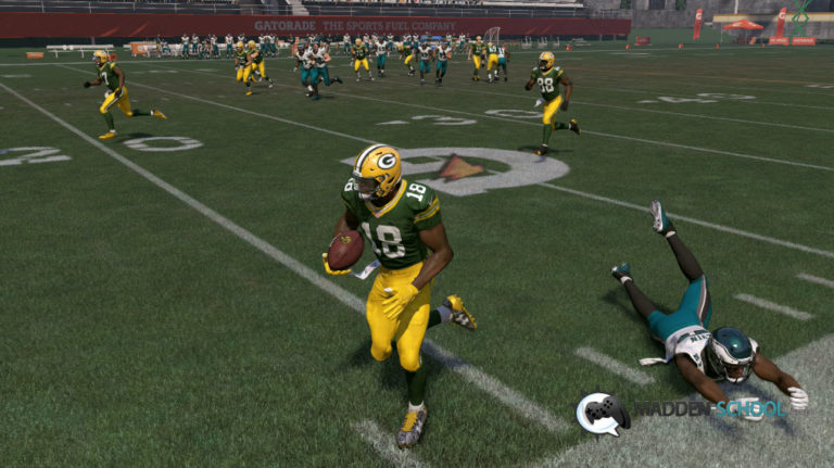 Madden 17: Singleback Tight Flex – Slot Corner