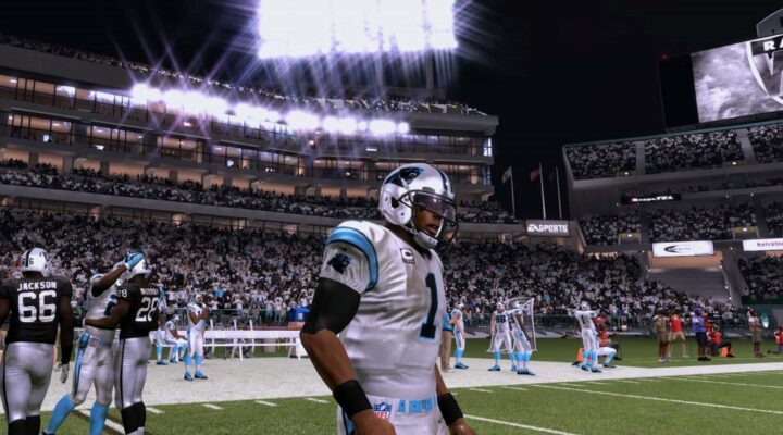 Carolina Panthers Quarterback Cam Newton Madden 18