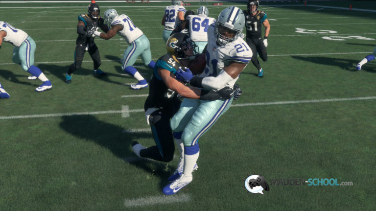 Madden 18 Run Defense: 3-4 Odd – Cover 4 Drop Show 2