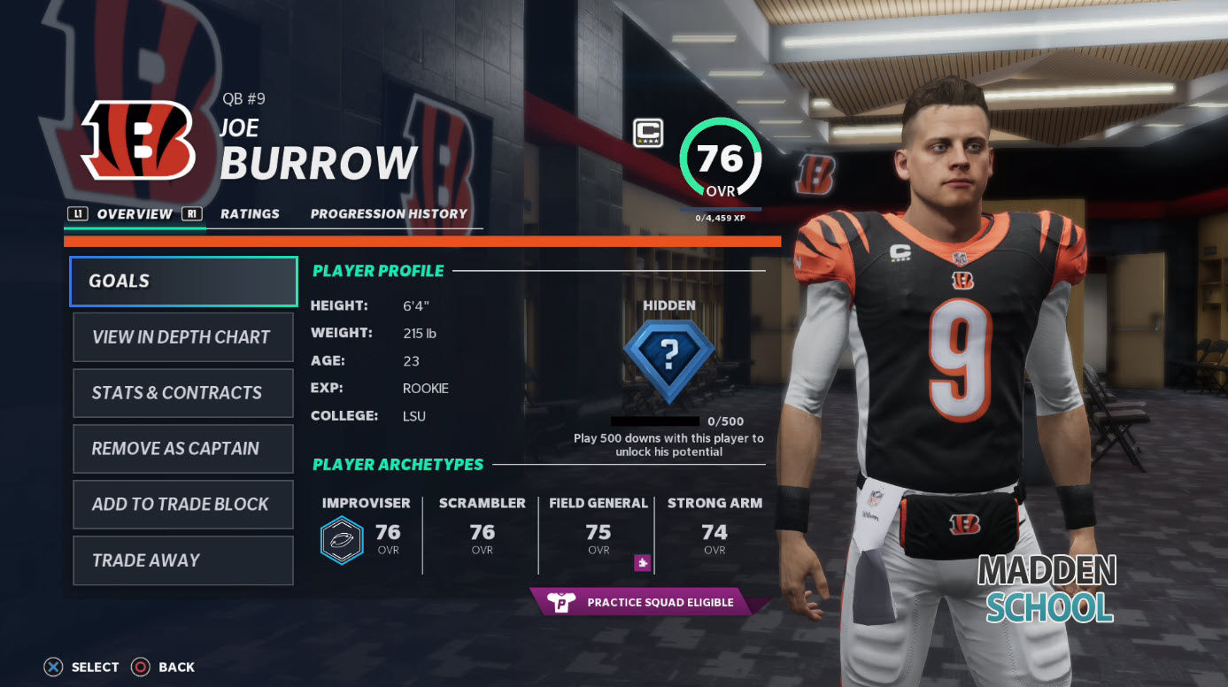 Madden 21 Progression XP