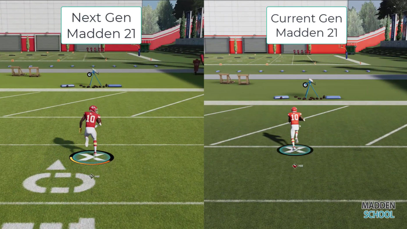 An In-Depth Look At Speed In Madden 21 On Next Gen Vs. Current Gen