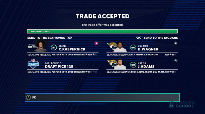 Madden 21 trades