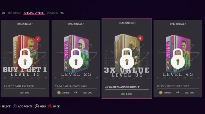 MUT 22 Level Rewards