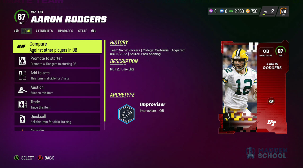 Madden 23 quicksell values platinum