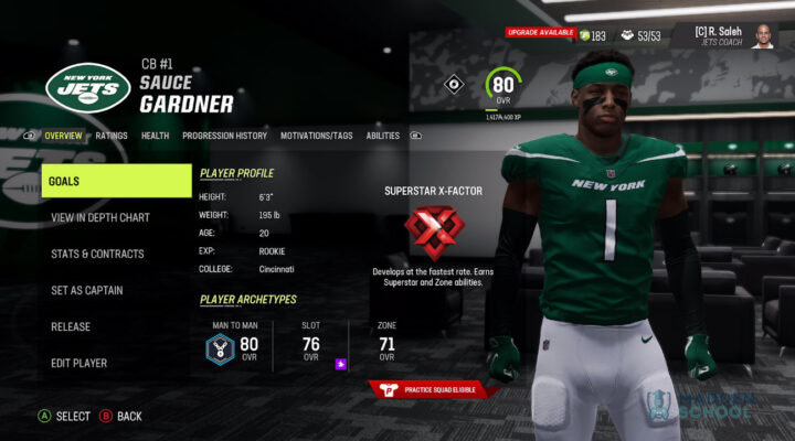 Madden 23 franchise mode archetype progression